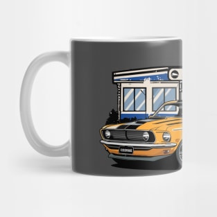 Mustang Diner Mug